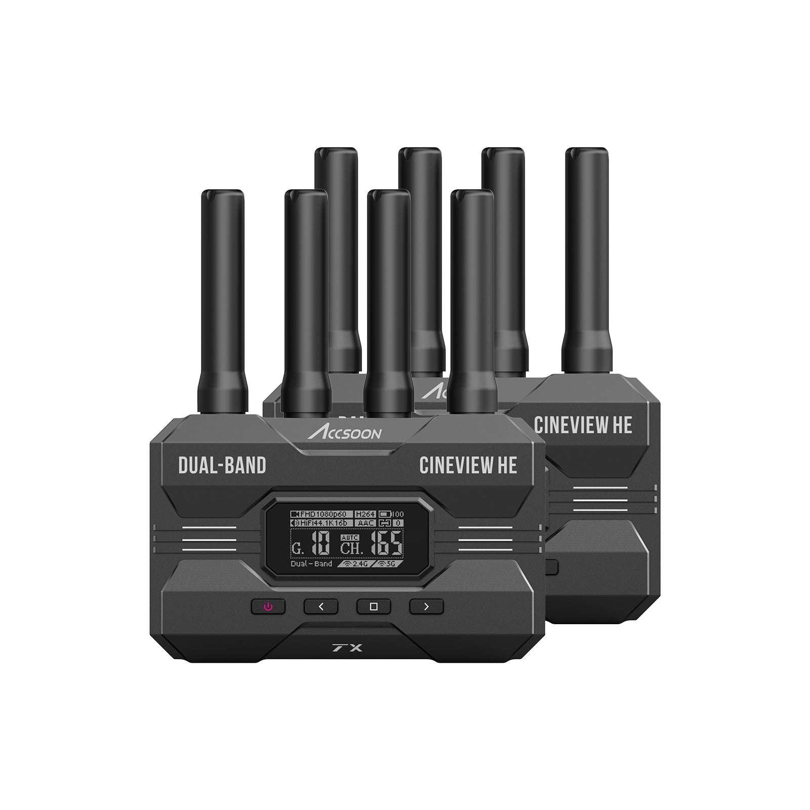 Accsoon CineView HE Wireless Video Transmitter, 1200ft, Low