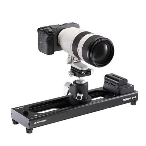 Professional motorized camera slider system