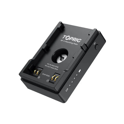 Accsoon Plaque d'adaptateur de batterie BC-08 pour batteries Canon de type BP-A