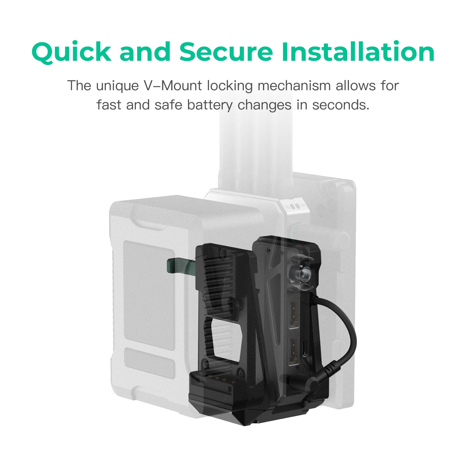 Accsoon V-Lock Adapter for CineView Master 4K & CineView 2 SDI