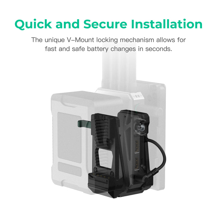 Accsoon V-Lock Adapter for CineView Master 4K & CineView 2 SDI ...