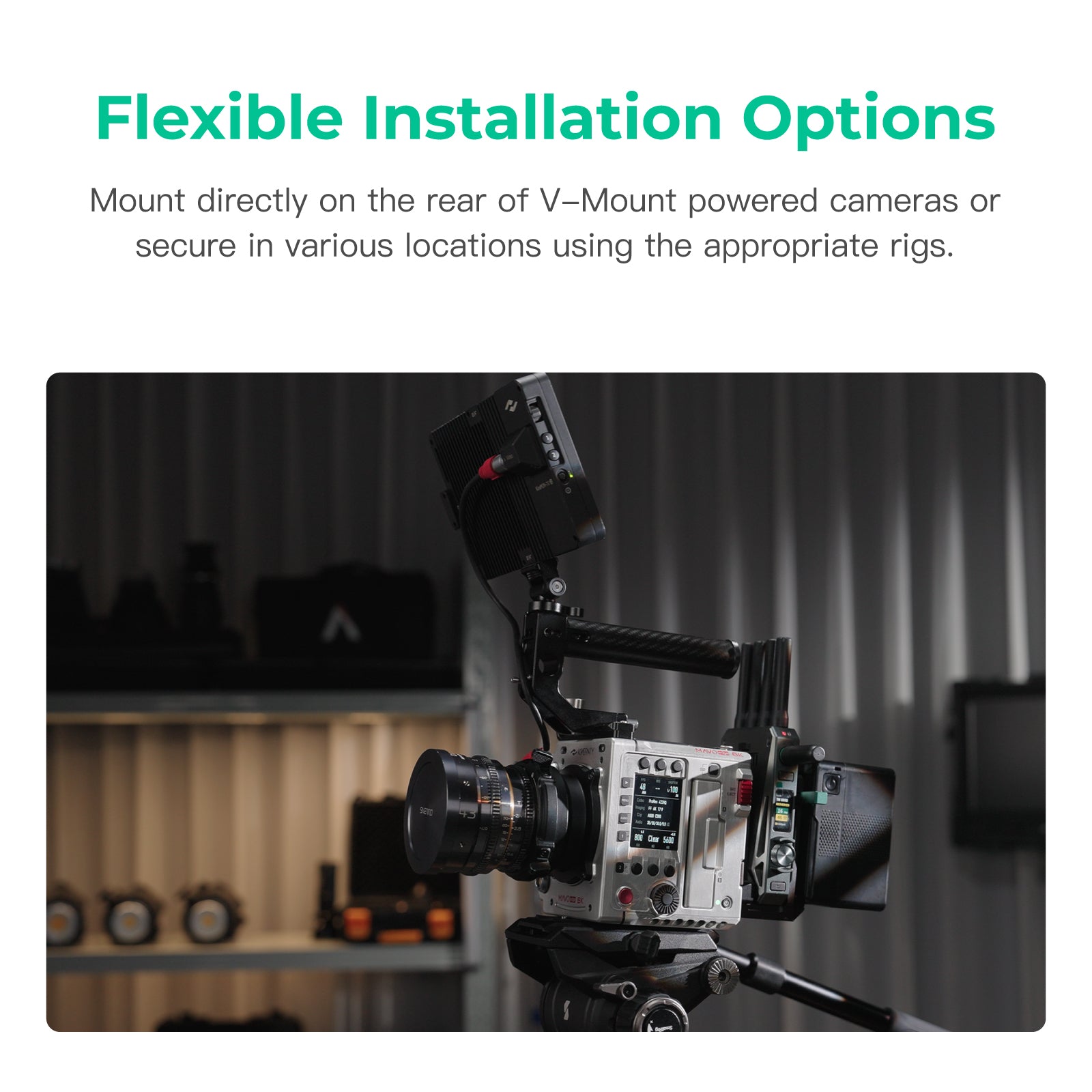 Accsoon V-Lock Adapter for CineView Master 4K & CineView 2 SDI