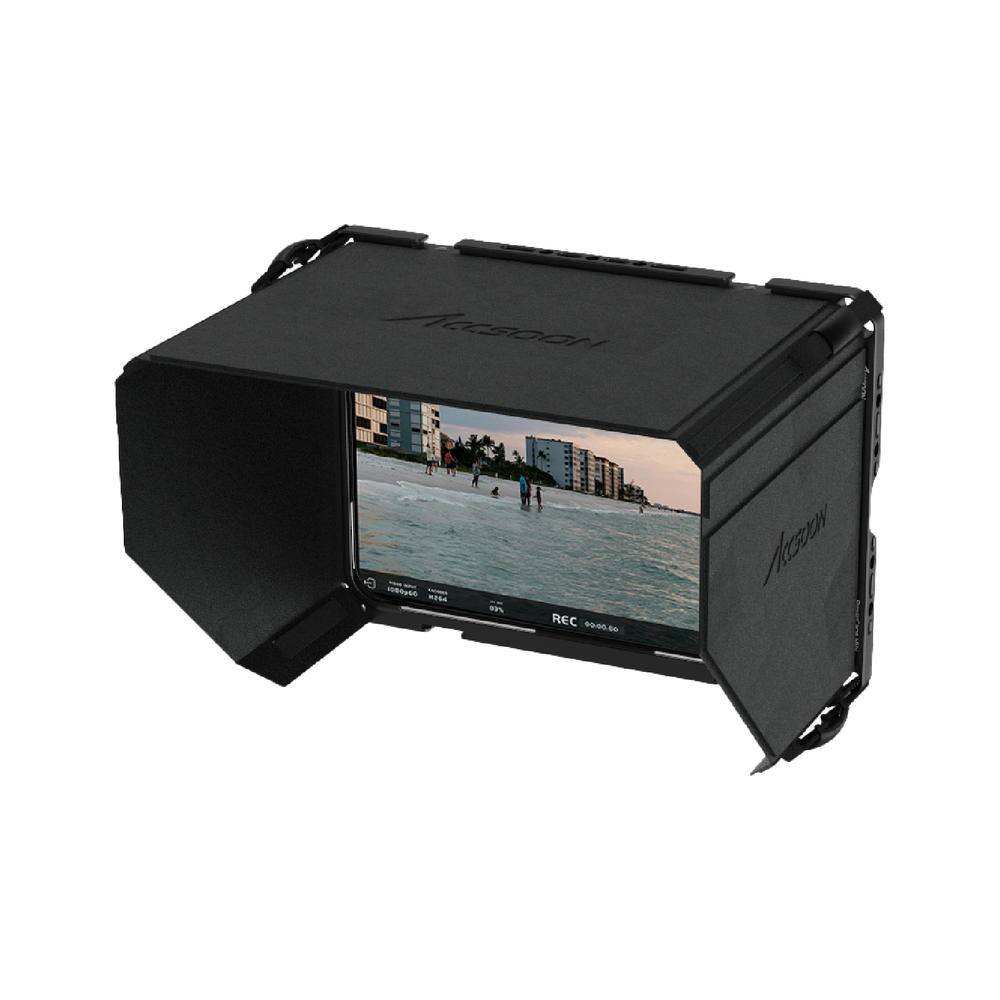 Accsoon PowerCage ミニケージ iPad mini 新品未開封 Accsoon PowerCage Mini iPad mini 6/7 Cage with Sunhood, NP-F Mount