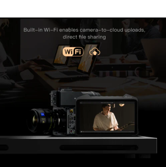 Accsoon CineView M7 series instant file transfer and media sharing
