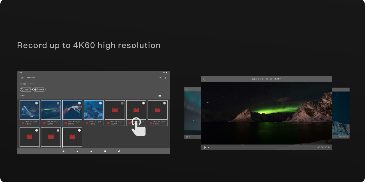 Instant Record and Playback
