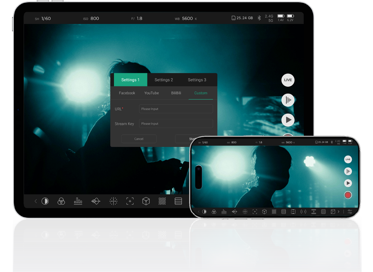 Seemo 2 Accsoon SeeMo Pro HDMI® Video Adapter for iPhone & iPad, Live Monitor ...